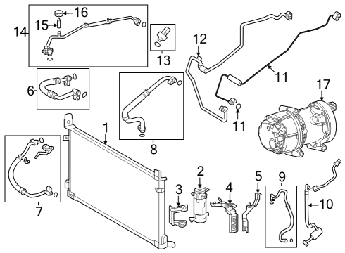 Cap, Service Valve Diagram for 88375-74010
