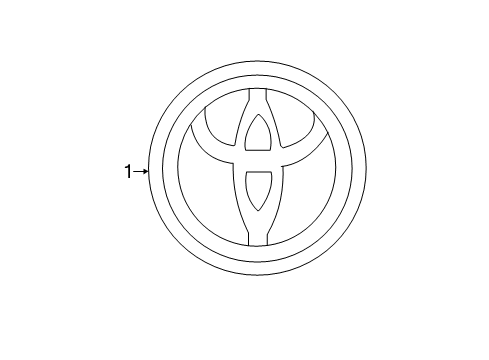 2012 Toyota Sienna Wheel Covers & Trim Diagram