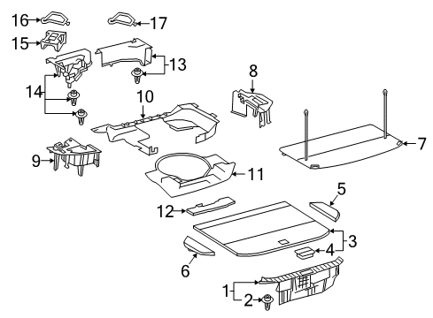 Support, Jack Carrier Diagram for 58792-48020