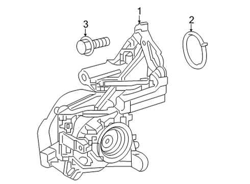 2023 Toyota RAV4 Prime Water Pump Diagram
