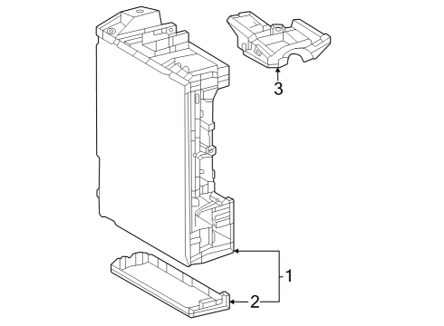 2024 Toyota Sequoia Electrical Components Diagram 2 - Thumbnail