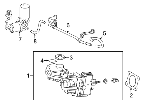 2022 Toyota Avalon Dash Panel Components Diagram 1 - Thumbnail