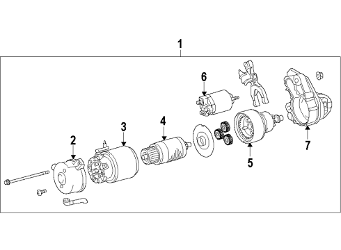 2017 Toyota Sequoia Starter Diagram