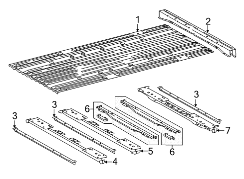 2020 Toyota Tundra Floor Diagram