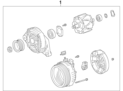 2017 Toyota Avalon Alternator Diagram