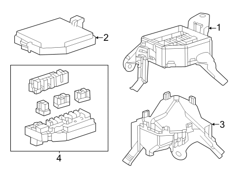 2023 Toyota Crown Fuse & Relay Diagram