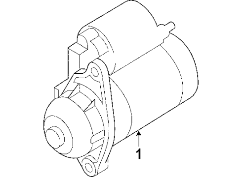 2009 Scion tC Starter Diagram