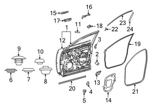 Plug, Hole Diagram for 90950-01808