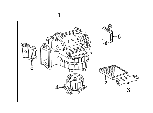 2012 Toyota Highlander Air Conditioner Diagram