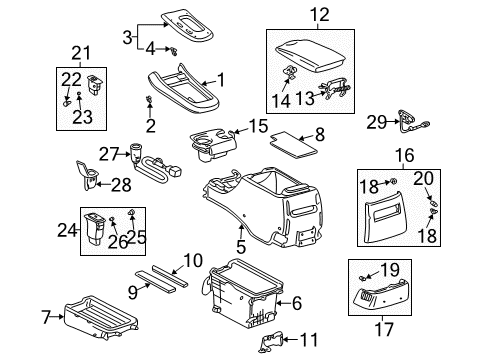Bulb(For Rear Window Defogger Switch) Diagram for 84999-10700