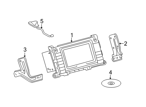 2020 Toyota Sienna Navigation System Diagram