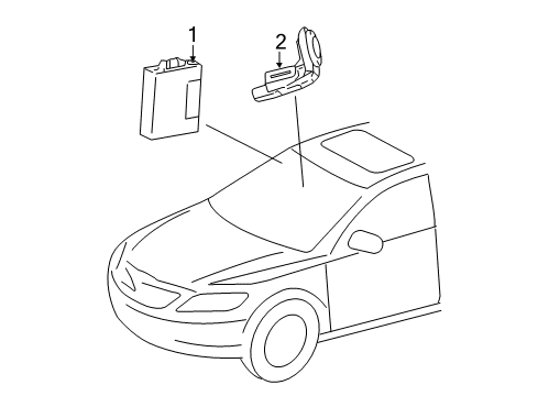 2013 Toyota Camry Alarm System Diagram
