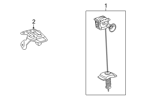 2017 Toyota Sequoia Spare Tire Carrier Diagram