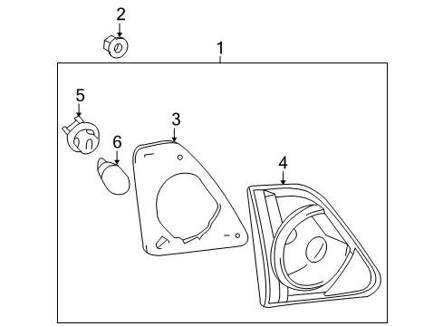 2009 Toyota Corolla Backup Lamps Diagram