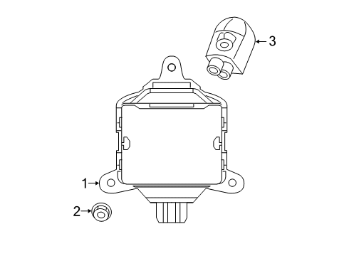 2021 Toyota RAV4 Keyless Entry Components Diagram 1 - Thumbnail