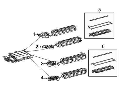 Stack Sub-Assembly, HV Supply Diagram for G9509-49016