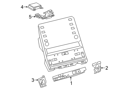 2020 Toyota Avalon Communication System Components Diagram