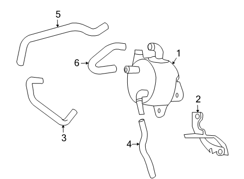 2008 Toyota RAV4 Trans Oil Cooler Diagram