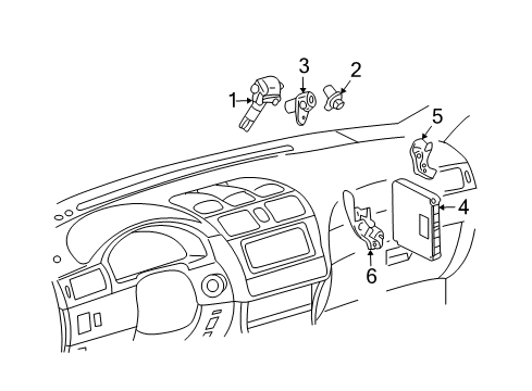 2004 Toyota Solara Ignition System Diagram