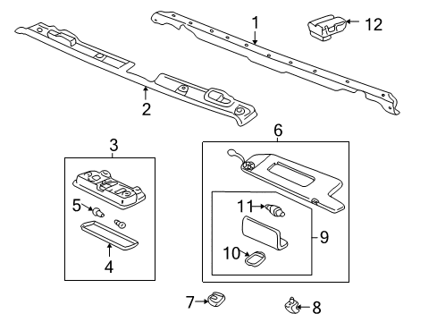 2000 Toyota Solara Convertible Top Diagram