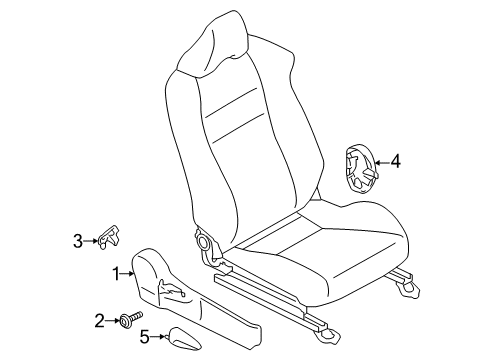 2013 Scion FR-S Tracks & Components Diagram 2 - Thumbnail