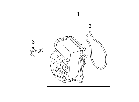 2012 Toyota Prius C Water Pump Diagram