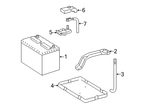 2017 Toyota Camry Battery Diagram 1 - Thumbnail