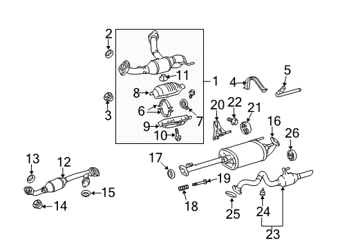 Bolt, Washer Based H Diagram for 90105-06011