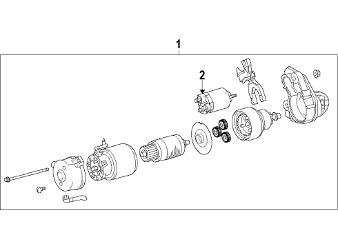 2017 Toyota Land Cruiser Starter Diagram