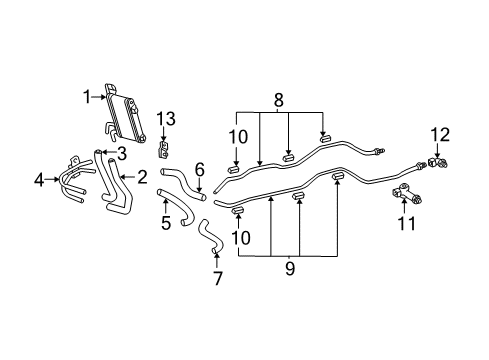 2005 Toyota Tundra Trans Oil Cooler Diagram