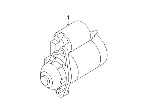 2009 Scion xD Starter Diagram