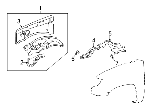 Clip Diagram for 90467-05111