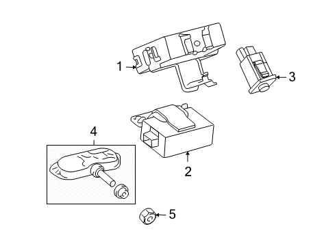 Cap, Tire Valve Diagram for 90942-05029