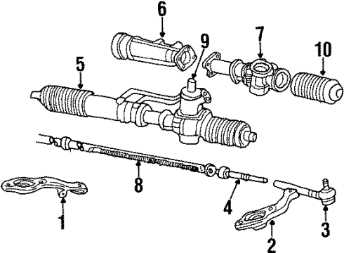 1985 Toyota Celica Power Steering Diagram