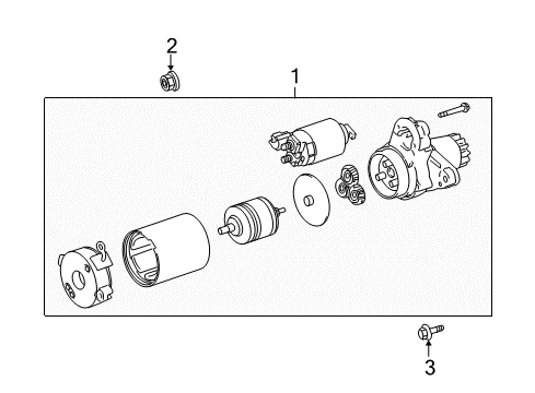 2020 Toyota Sienna Starter Diagram