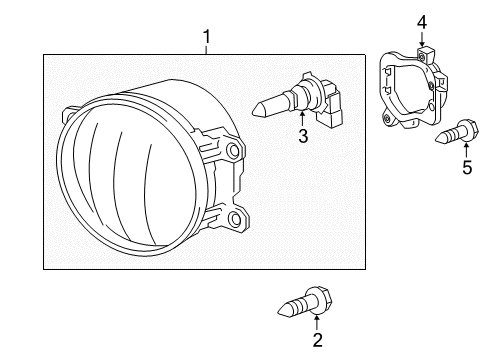 Screw, Tapping Diagram for 93567-A5012