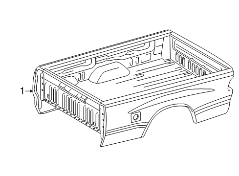 2013 Toyota Tundra Box Assembly Diagram
