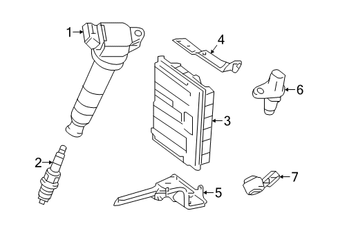 2022 Toyota Tacoma Ignition System Diagram