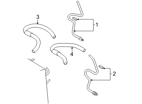 2004 Toyota Sienna Trans Oil Cooler Diagram