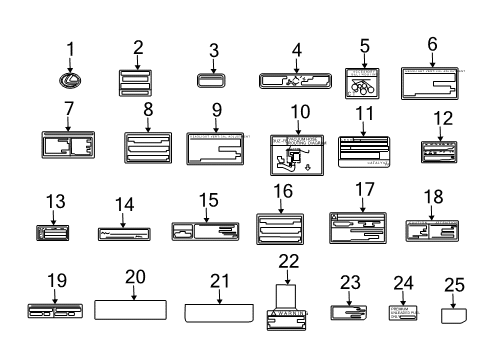 Label, Accumulator Caution Diagram for 47997-30010