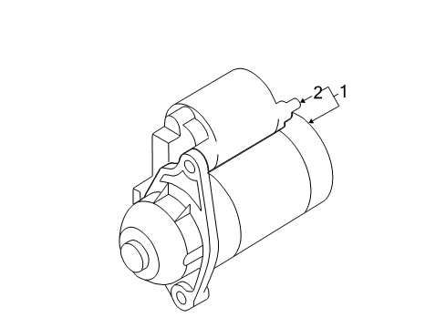 2006 Scion xA Starter Diagram