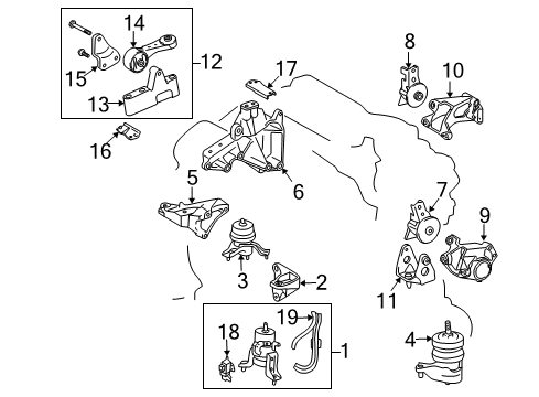 Hose Sub-Assembly, Vacuum(For Idle-Up) Diagram for 17308-20120