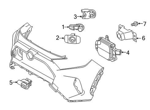 2021 Toyota RAV4 Automatic Temperature Controls Diagram