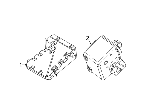 2020 Toyota C-HR Electrical Components Diagram 2 - Thumbnail