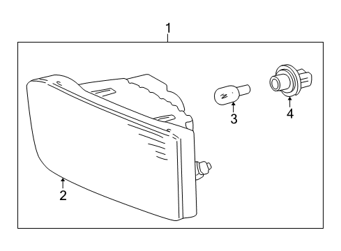 2002 Toyota 4Runner Signal Lamps Diagram