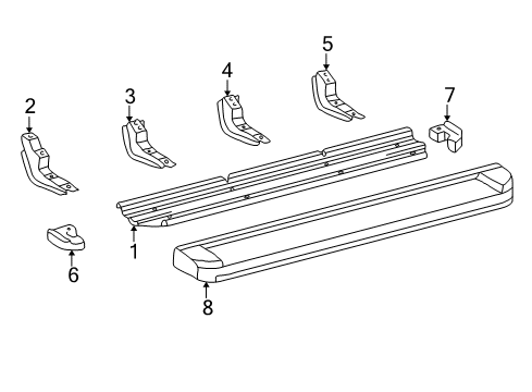 2005 Toyota Sequoia Running Board Diagram
