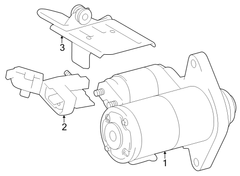 2024 Toyota Sequoia Starter Diagram