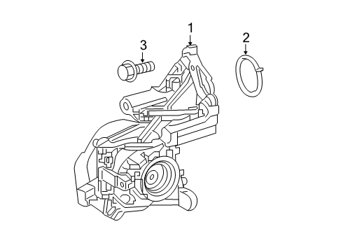 2021 Toyota RAV4 Water Pump Diagram