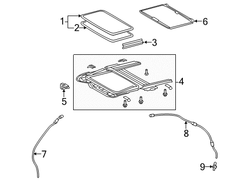 2013 Toyota Corolla Sunroof Diagram