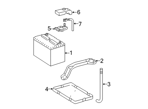 2013 Toyota Camry Battery Diagram